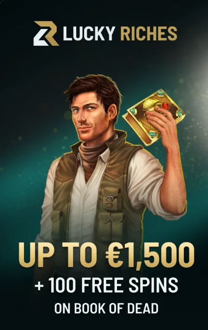 luckyriches-welcome-offer-up-to-1500-100-free-spins